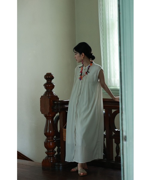 「CAWAII」 ノースリーブワンピース FREE ブルー レディース_画像6