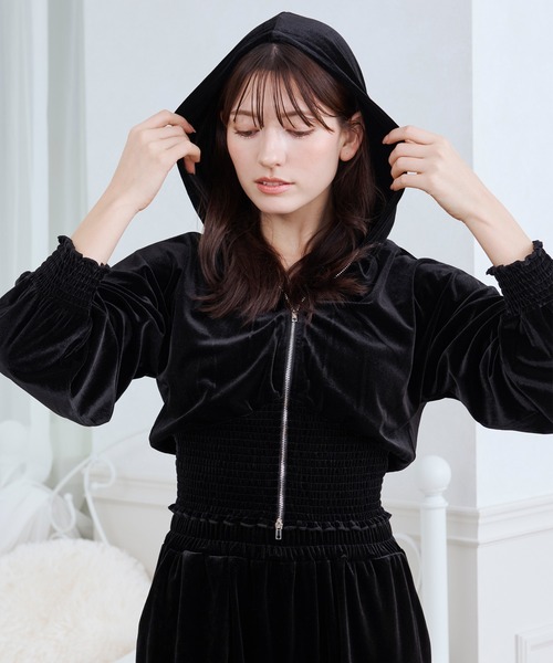 セットアップ velour set up /ベロアセットアップ レディース