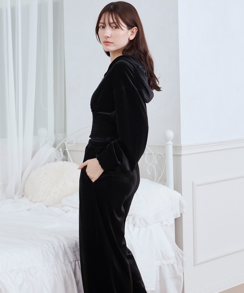 セットアップ 「SET ITEM」velour set up /ベロアセットアップ