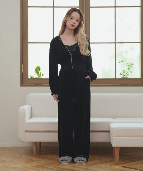 セットアップ 「SET ITEM」velour set up /ベロアセットアップ
