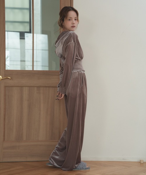 セットアップ 「SET ITEM」velour set up /ベロアセットアップ
