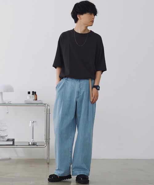 「WYM LIDNM」 サンダル L ブラック メンズ_画像5