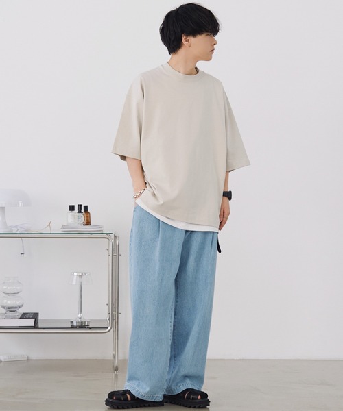 「WYM LIDNM」 サンダル L ブラック メンズ_画像7