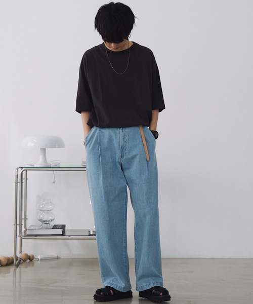 「WYM LIDNM」 サンダル L ブラック メンズ_画像8