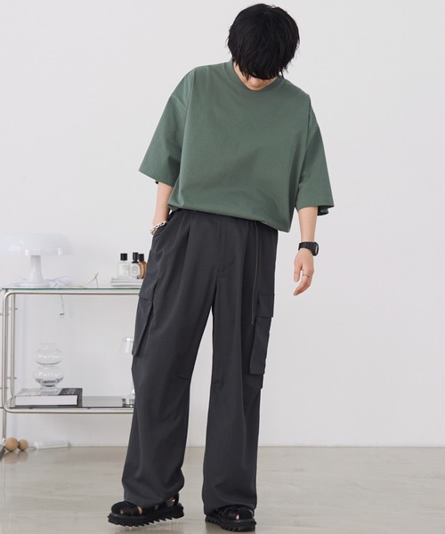 「WYM LIDNM」 サンダル L ブラック メンズ_画像9