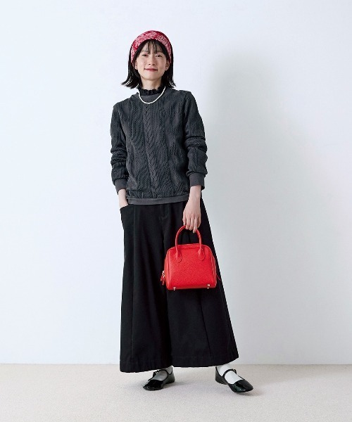 パンツ サニークラウズ　寒がりな魔女の裏フリースキュロパン「レディース」 レディース | Sunny clouds | 09