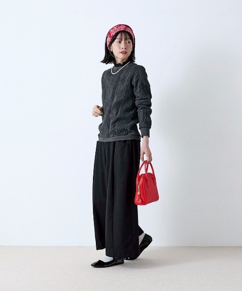 パンツ サニークラウズ　寒がりな魔女の裏フリースキュロパン「レディース」 レディース | Sunny clouds | 10