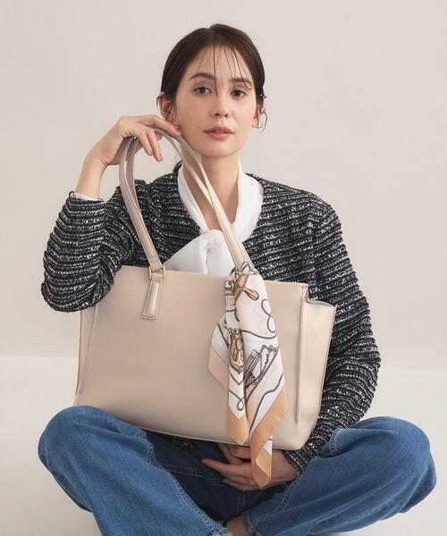 トートバッグ 「収納力／A4サイズ対応」シゴデキバッグ レディースの画像