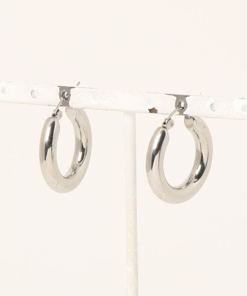 「con affetto(original)」 ピアス（両耳用） MEDIUM シルバー レディース_画像2