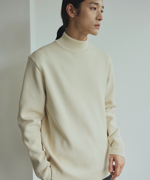 「PUBLIC TOKYO」 長袖ニット 2 グレー メンズ_画像2