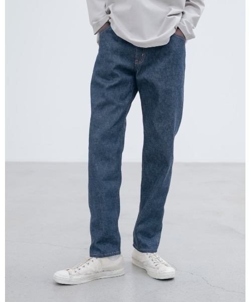 uniform experiment ジーンズ RIGID SLIM-FIT JEANS メンズ レディース