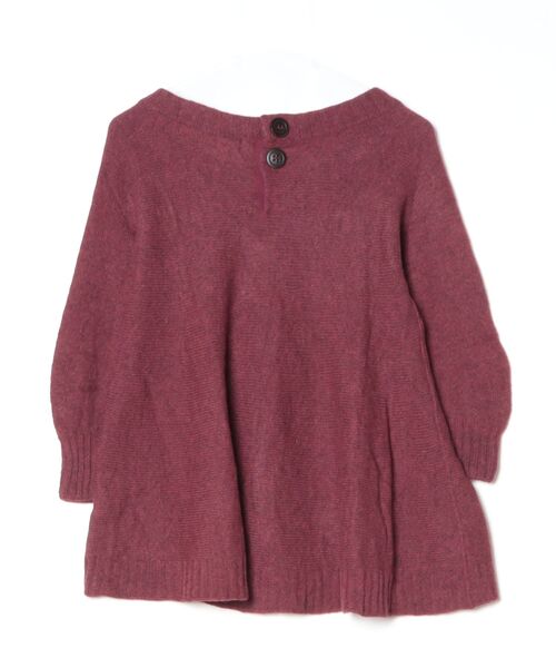 「iliann loeb」 7分袖ニット - レッド レディース_画像2