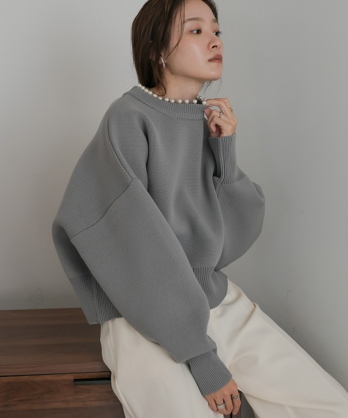 「Bab」 長袖ニット M ホワイト系その他 レディース_画像9