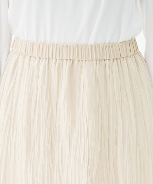 【NEW】アンタイトル（UNTITLED）/シャイニープリーツスカート UNTITLED（アンタイトル） スカート シャイニープリーツスカート