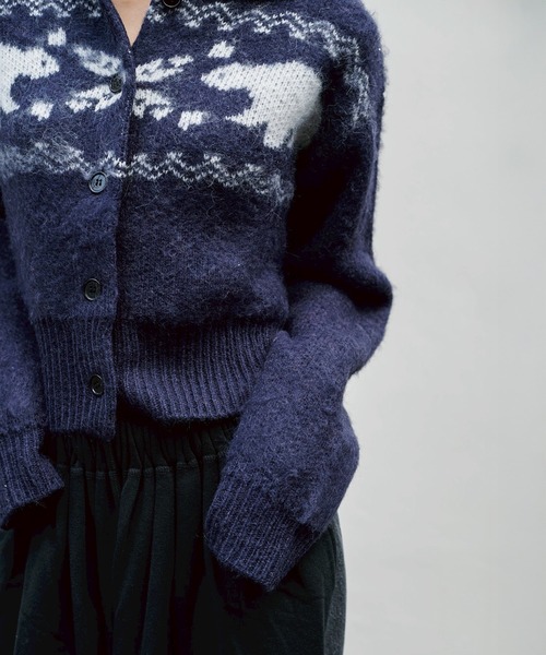 BASICKS（ベイシックス） ニット セーター Heart Nordic Short