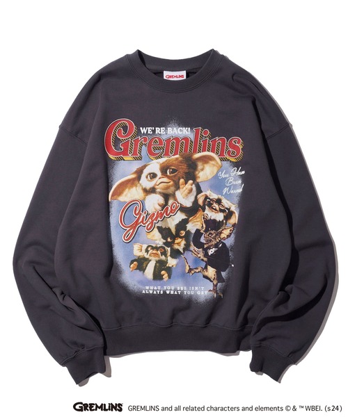 「ADPOSION」 スウェットカットソー MEDIUM チャコールグレー メンズ_画像5