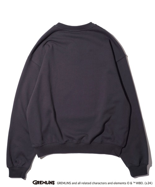 「ADPOSION」 スウェットカットソー MEDIUM チャコールグレー メンズ_画像6