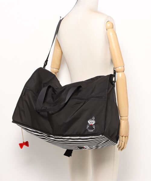 MOOMIN（ムーミン） ボストンバッグ リトルミイ リボンチャーム付き