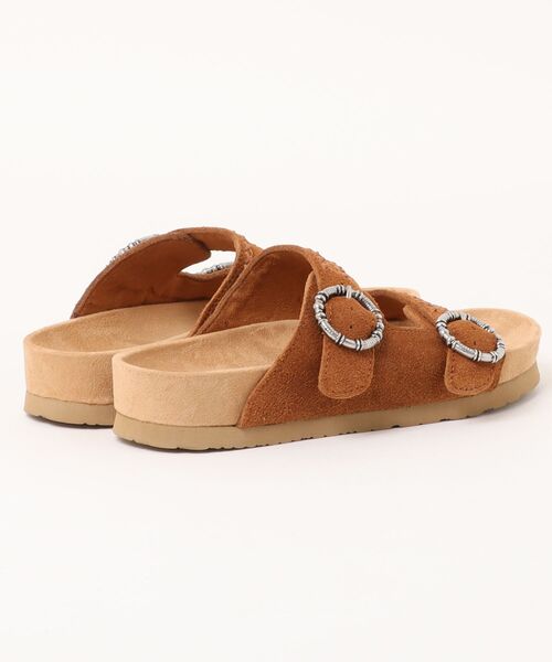 「Minnetonka」 フラットサンダル US5 ナチュラル レディース_画像2