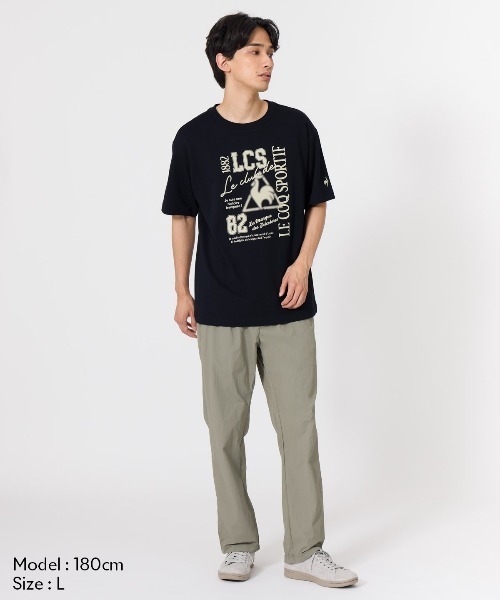 le coq sportif（ルコックスポルティフ） パンツ 「はっ水」ナイロン