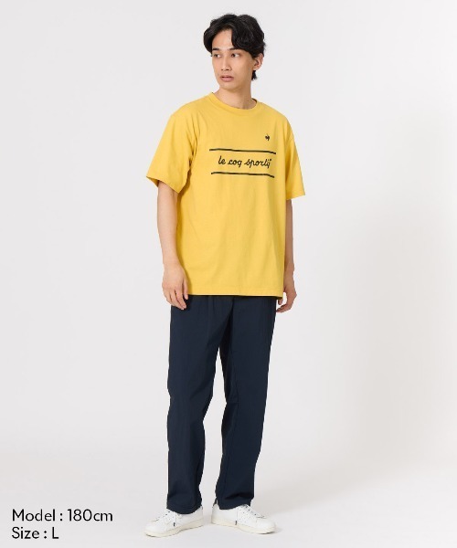 le coq sportif（ルコックスポルティフ） パンツ 「はっ水」ナイロン