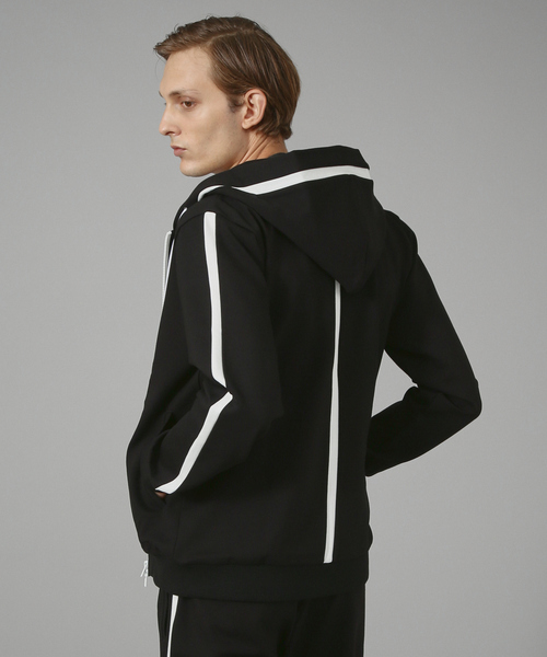 「5351 POUR LES HOMMES」 ジップアップパーカー 46 グレー メンズ_画像2