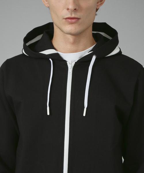 「5351 POUR LES HOMMES」 ジップアップパーカー 46 グレー メンズ_画像8