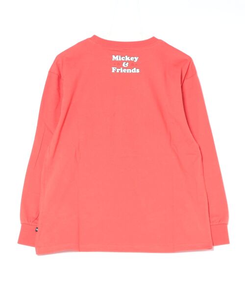 Disney（ディズニー） tシャツ 親子お揃い BIGキャラクターロンT 1245A