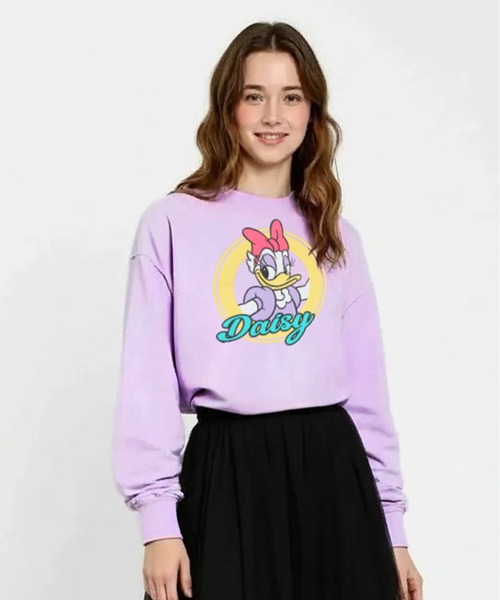 Disney（ディズニー） tシャツ 親子お揃い BIGキャラクターロンT 1245A