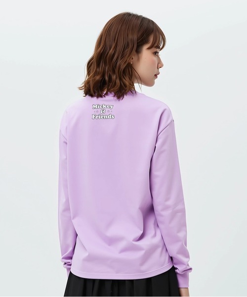 Disney（ディズニー） tシャツ 親子お揃い BIGキャラクターロンT 1245A