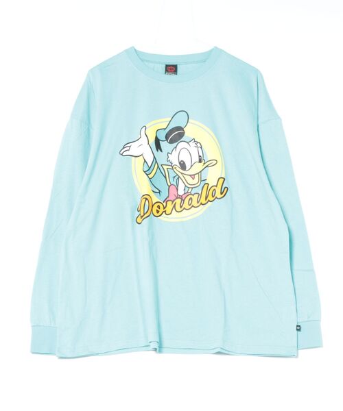 Disney（ディズニー） tシャツ 親子お揃い BIGキャラクターロンT 1245A
