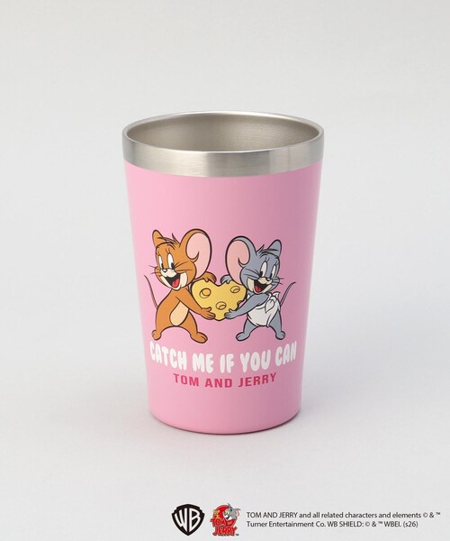 212 KITCHEN STORE 真空タンブラー PK 「TOM and JERRY トムとジェリー