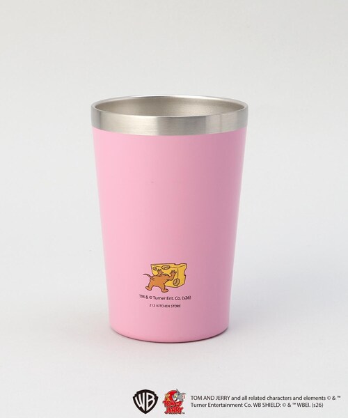 212 KITCHEN STORE 真空タンブラー PK 「TOM and JERRY トムとジェリー