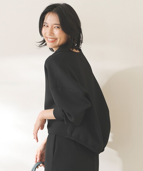 「UNFILO」 長袖カットソー MEDIUM ベージュ レディース_画像9