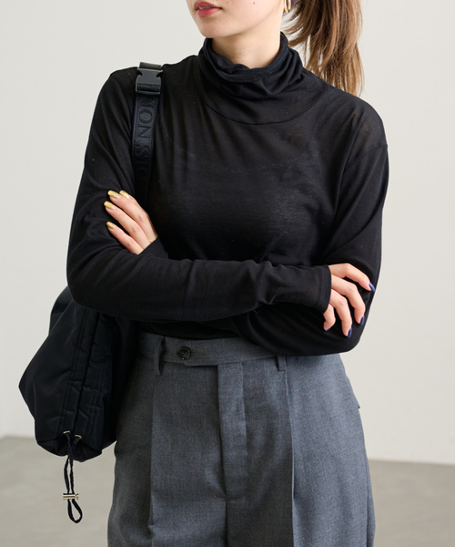 「FRAMeWORK」 長袖カットソー FREE ホワイト レディース_画像5