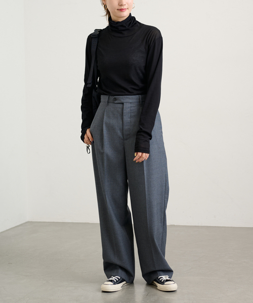 「FRAMeWORK」 長袖カットソー FREE ホワイト レディース_画像7