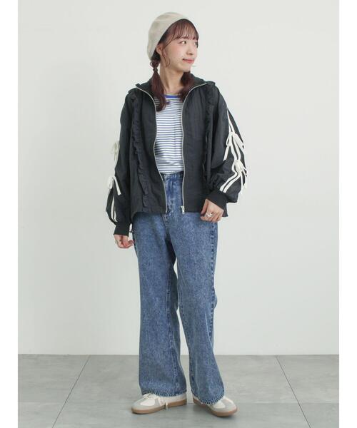 N オーガニックコットン デニムパンツ Samansa Mos2（サマンサモスモス） パンツ 「オーガニックコットン