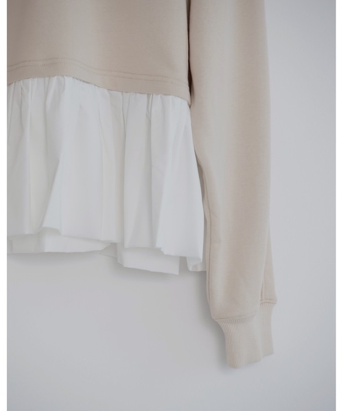 「JUMELLE」 スウェットカットソー FREE グレー レディース_画像5