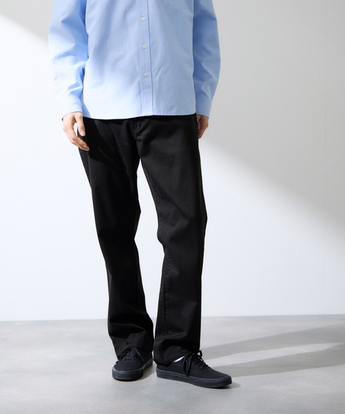 チノパン REALSTANDARD マイカラーズ スラッシュポケット チノパンツ