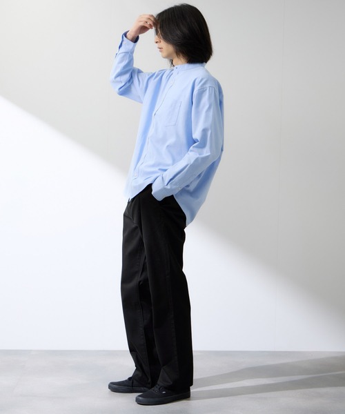 チノパン REALSTANDARD マイカラーズ スラッシュポケット チノパンツ