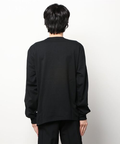 thisisneverthat ブラック ロング Tシャツ thisisneverthat® - T-Logo Long Sleeve T-Shirt | HBX