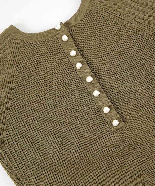 「titivate」 ニットワンピース M ブラック レディース_画像9