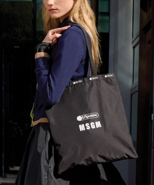 MSGM（エムエスジーエム） トートバッグ 「MSGM×LeSportsac」Large