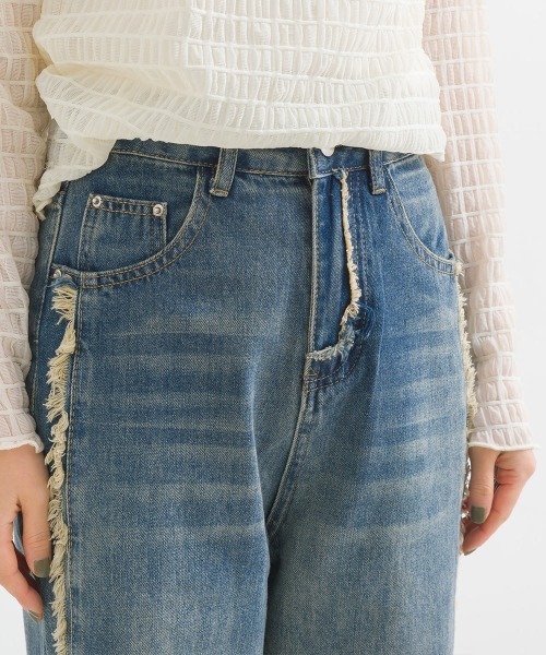 「terrace」 デニムパンツ MEDIUM ブルー レディース_画像2