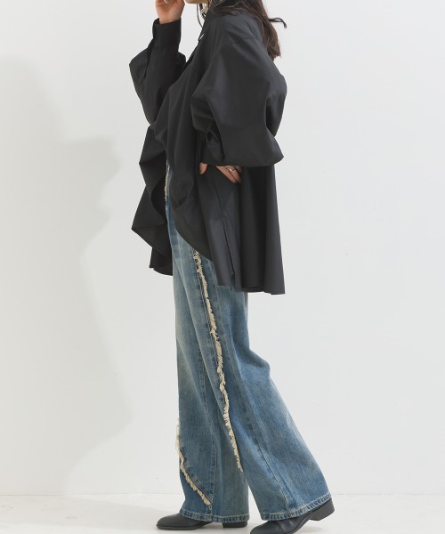 「terrace」 デニムパンツ MEDIUM ブルー レディース_画像9