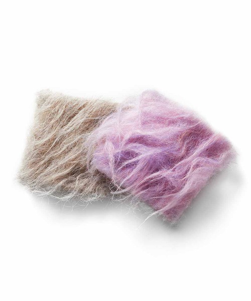 「MEDE19F」 ニットカーディガン LL グレイッシュベージュ レディース_画像8