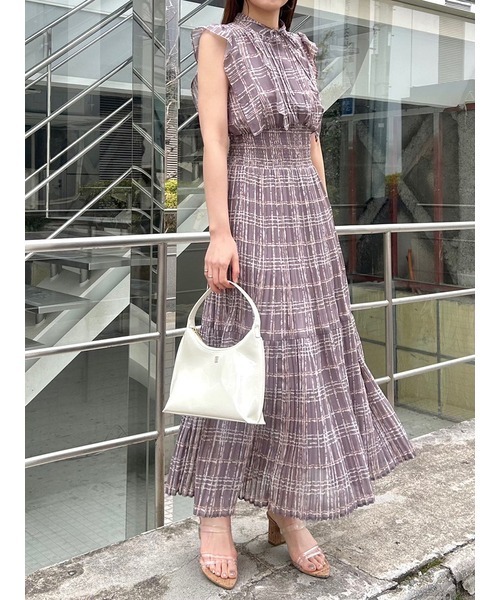 新品未使用品⭐︎SNIDEL ノースリーブワンピース 1 ピンク SNIDEL（スナイデル） ノースリーブワンピース 1 ピンク レディース