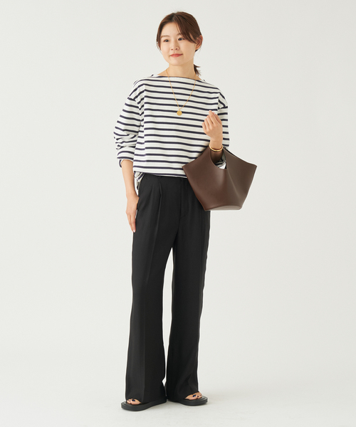 「Plage」 パンツ 34 ブラウン レディース_画像6