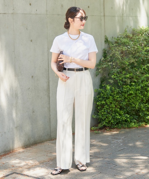 「Plage」 パンツ 34 ブラウン レディース_画像8