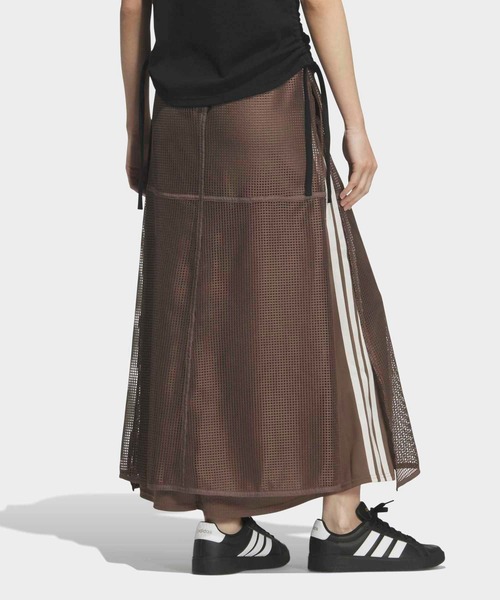 スカート マストハブ メッシュ レイヤードスカート / アディダス adidasの画像